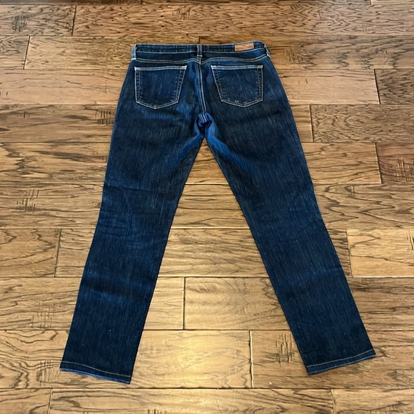 Ag Adriano Goldschmied The Stilt Cigarette Leg Mid Rise Size 28R - Picture 2 of 16